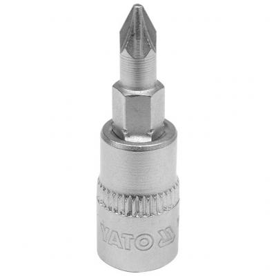 Yato bitfej, pozidriv, 1/4"x37mm, PZ1 YATO